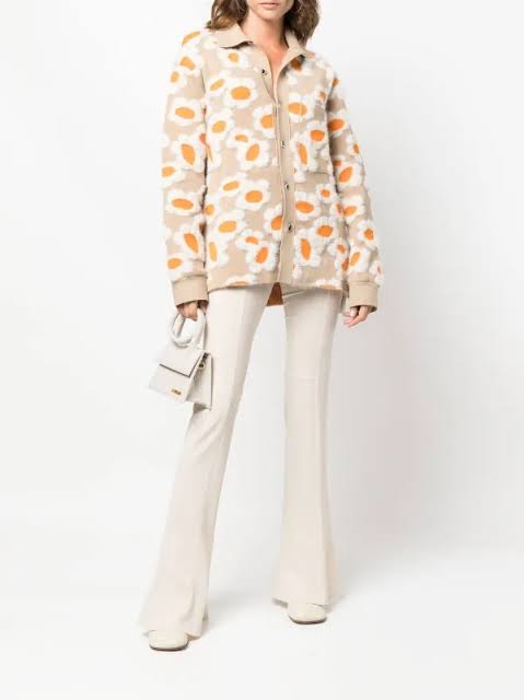 Cardigan Le chemise Nevé Fleurs Jacquemus (M)