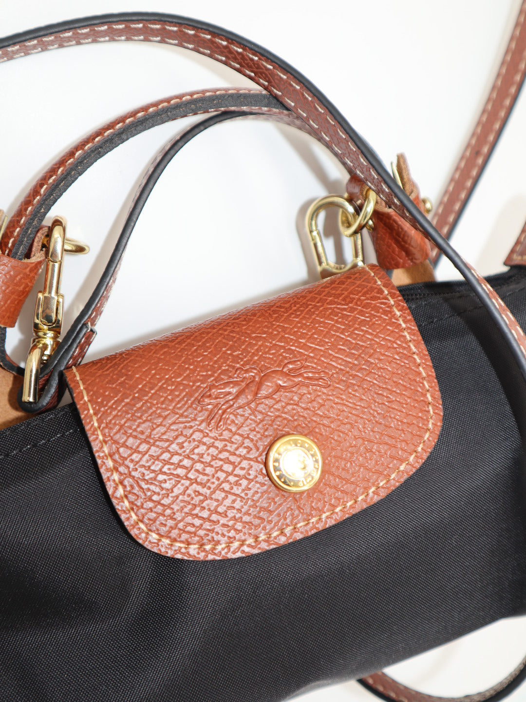 Longchamp mini con strap