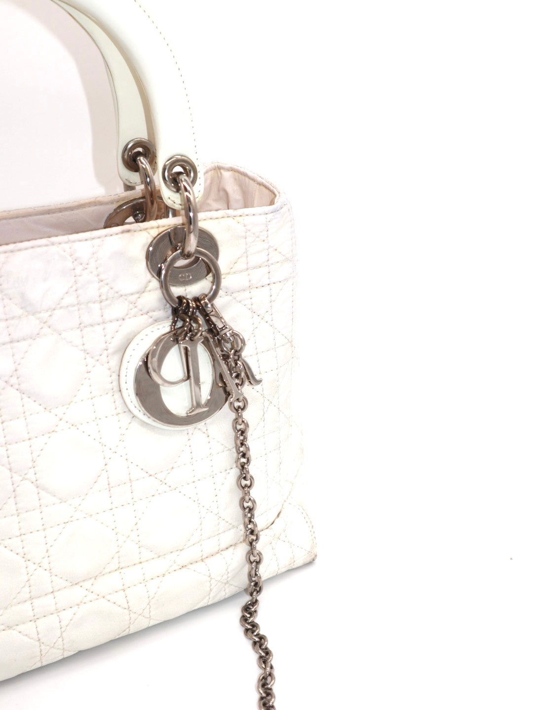 Lady Dior blanca vintage