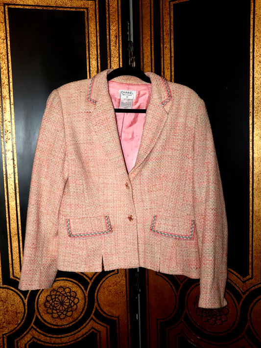 Saco Chanel rosa (40 eur)