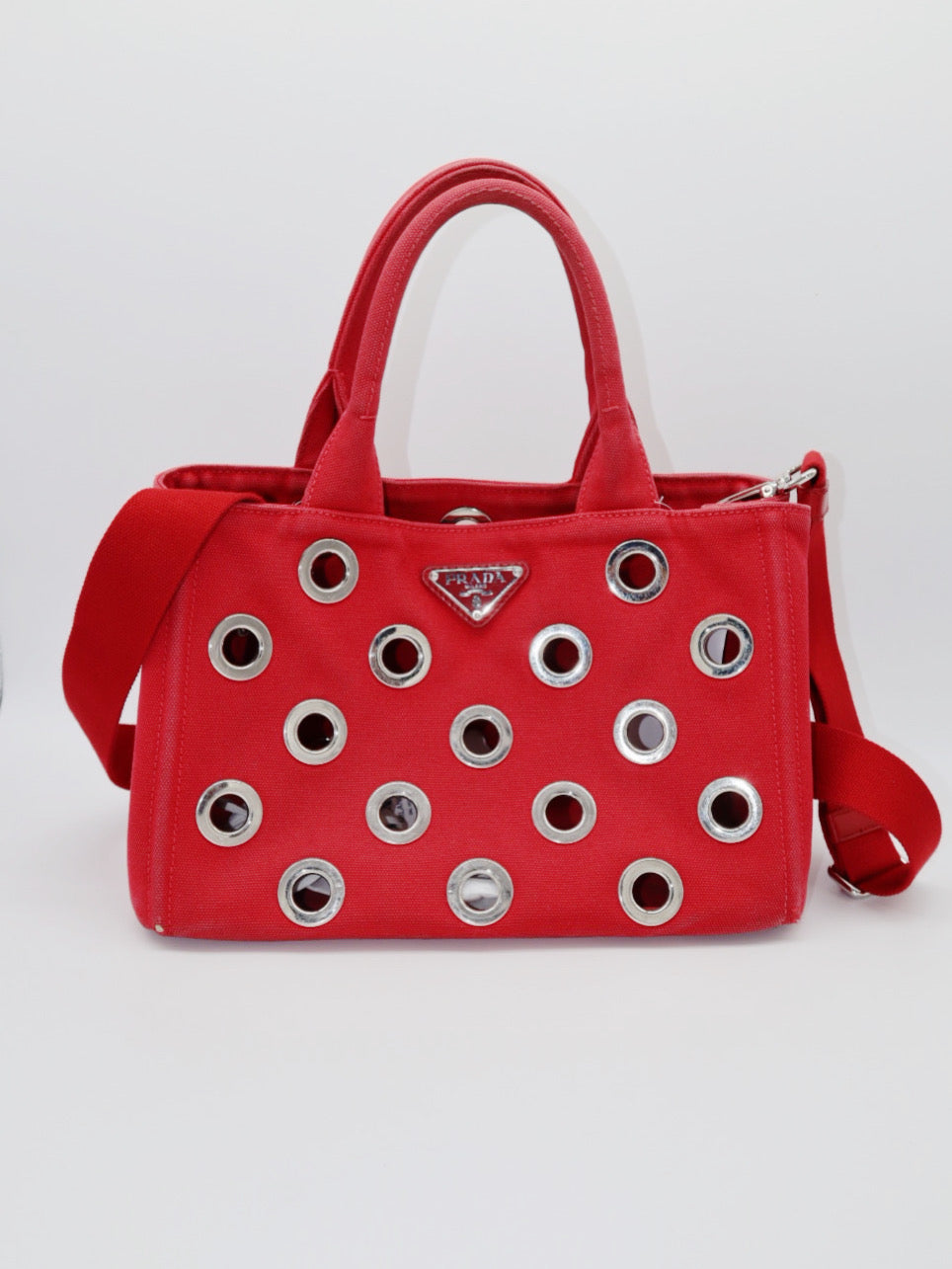 Prada Canapa Grommet
