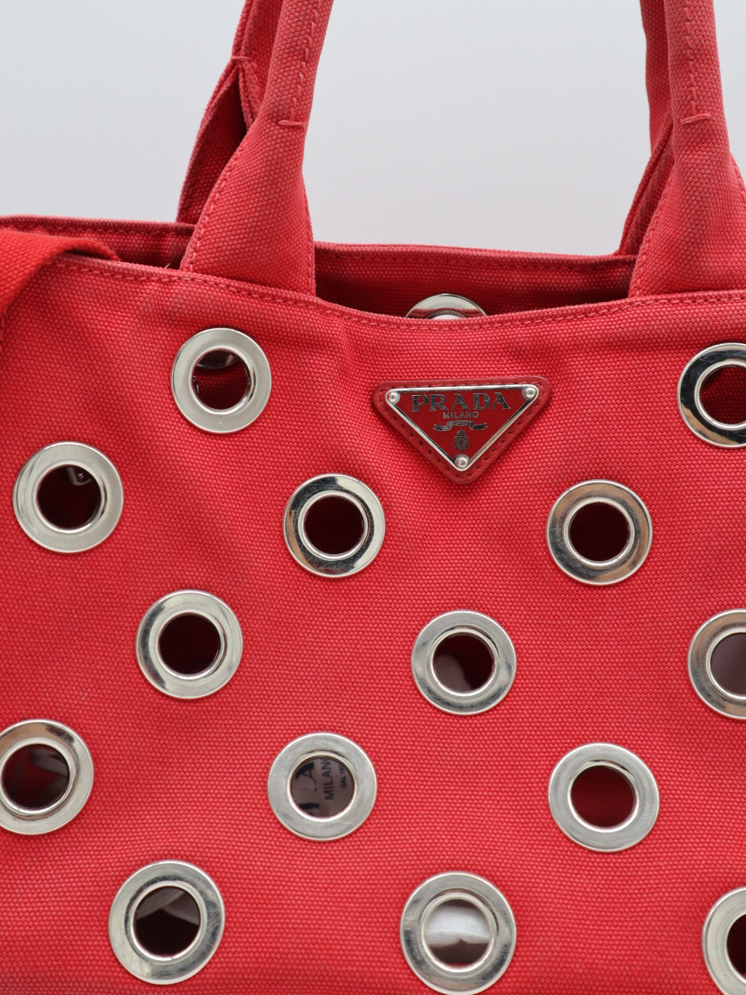 Prada Canapa Grommet