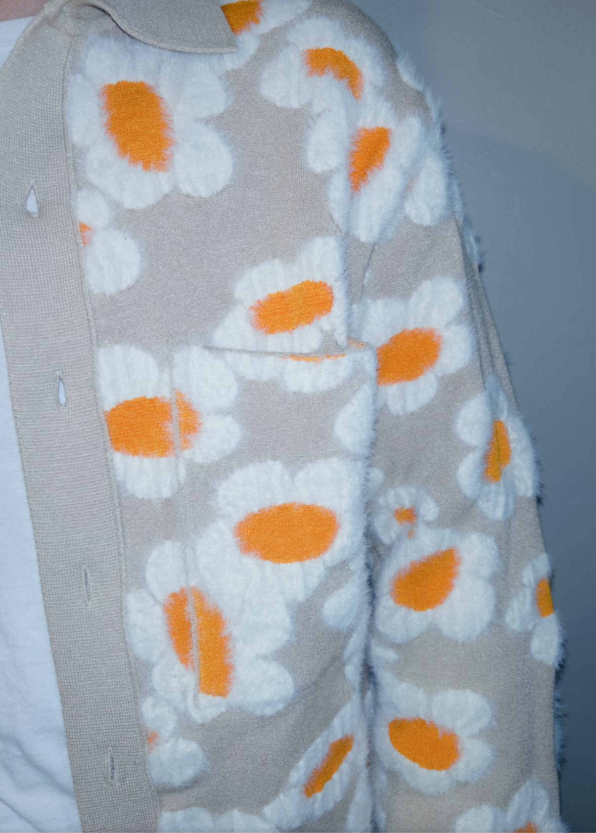 Cardigan Le chemise Nevé Fleurs Jacquemus (M)