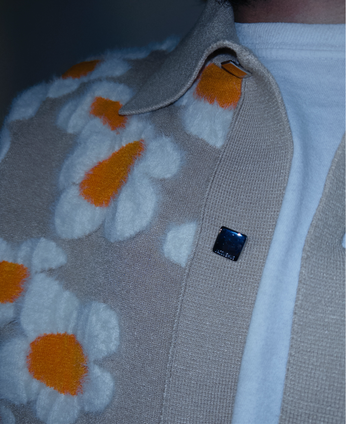 Cardigan Le chemise Nevé Fleurs Jacquemus (M)