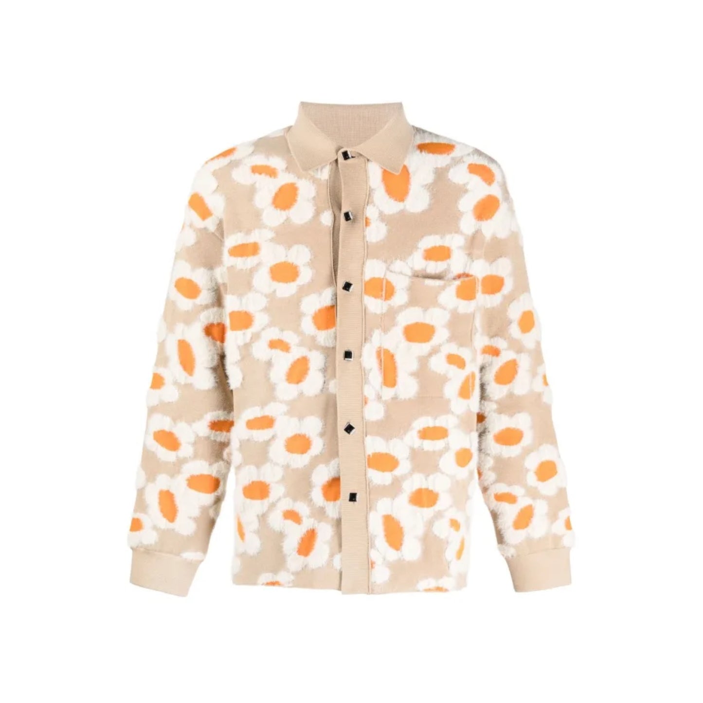 Cardigan Le chemise Nevé Fleurs Jacquemus (M)